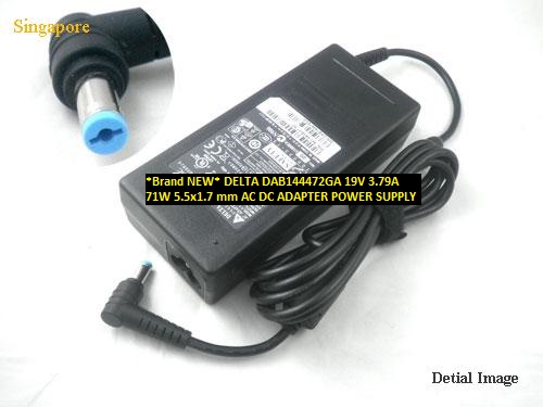 (image for) *Brand NEW* DELTA DAB144472GA 19V 3.79A 71W 5.5x1.7 mm AC DC ADAPTER POWER SUPPLY